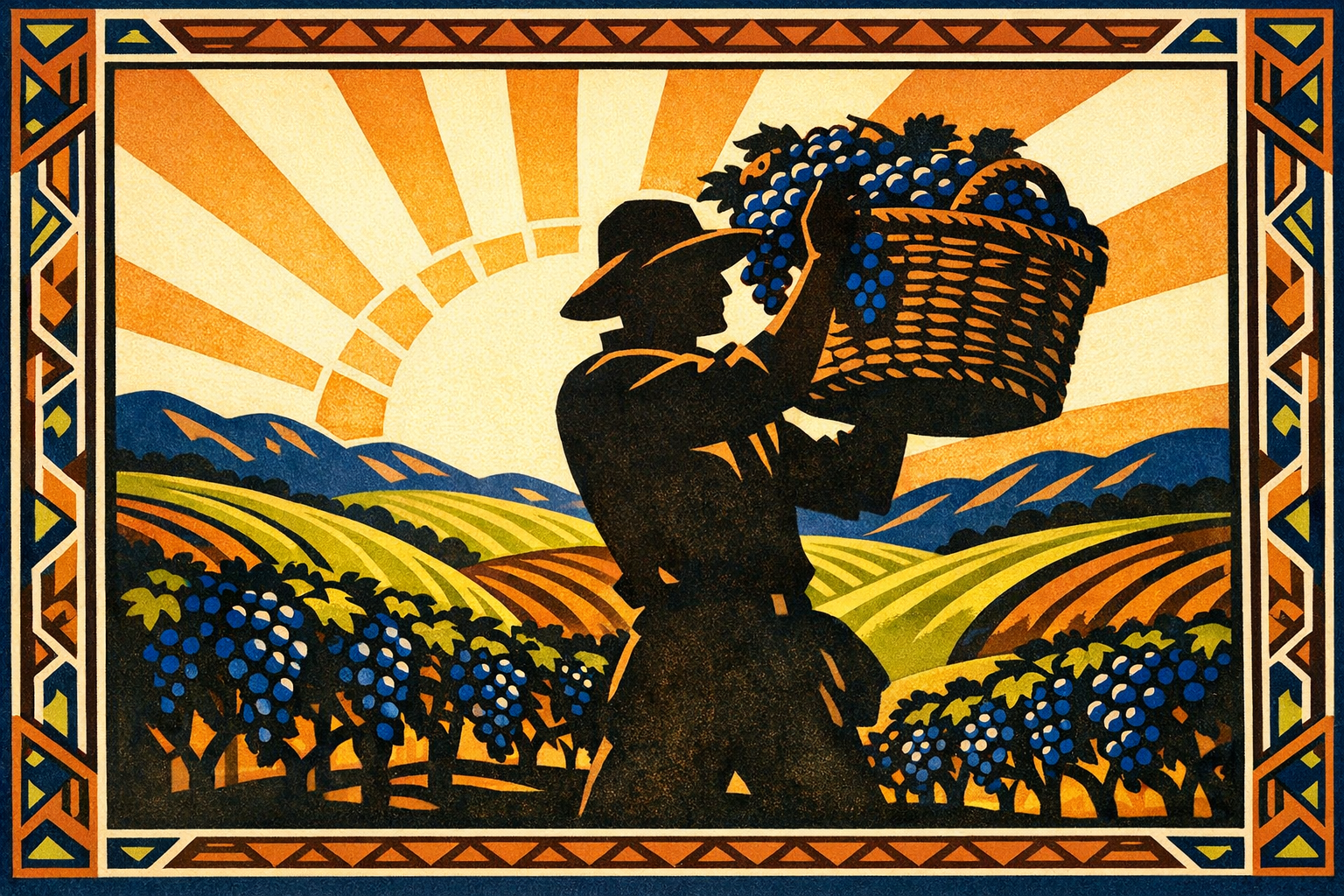 Art Deco Harvest