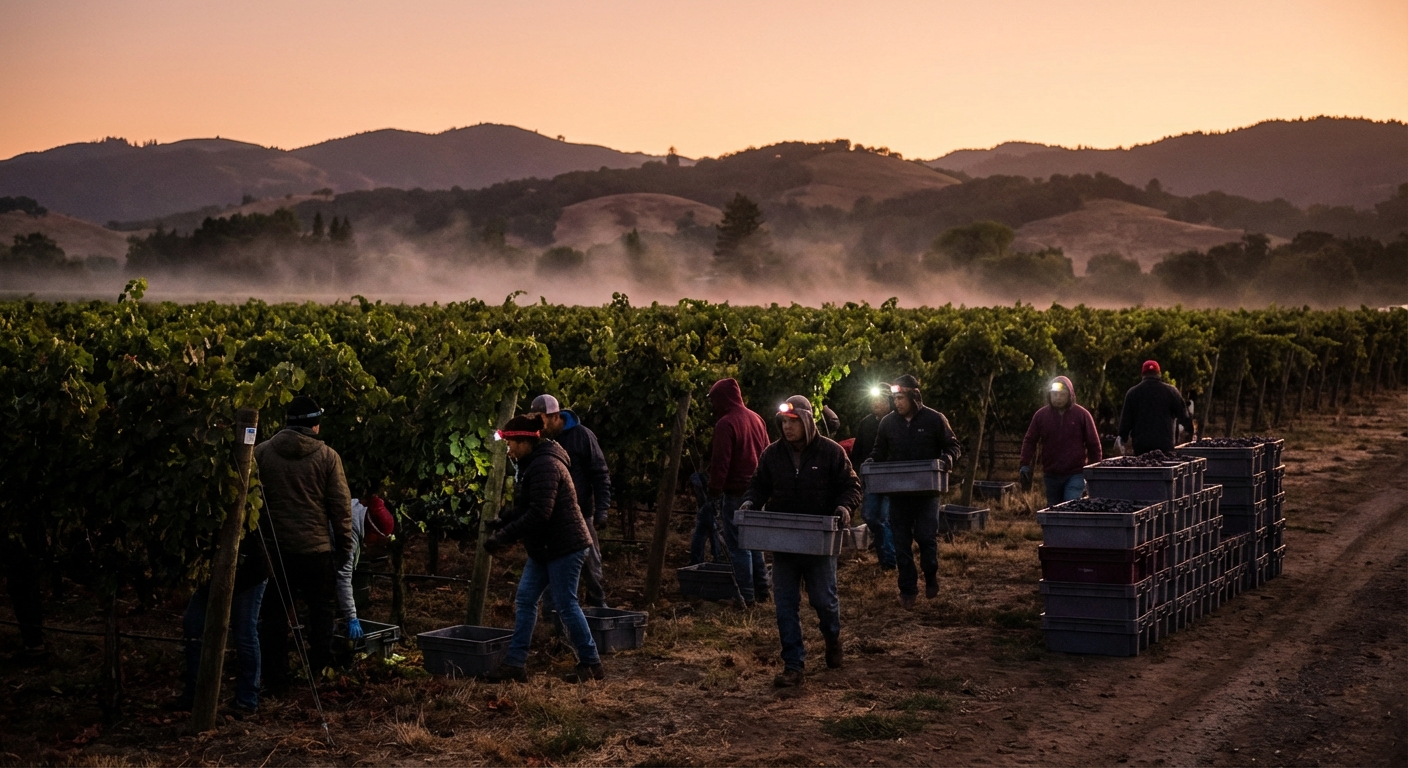 Harvest at First Light