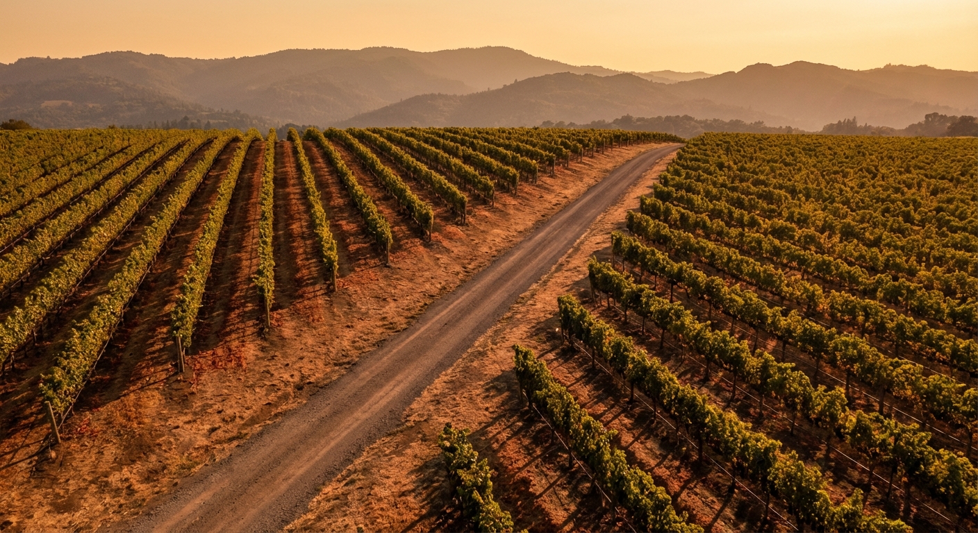 Napa Valley From Above