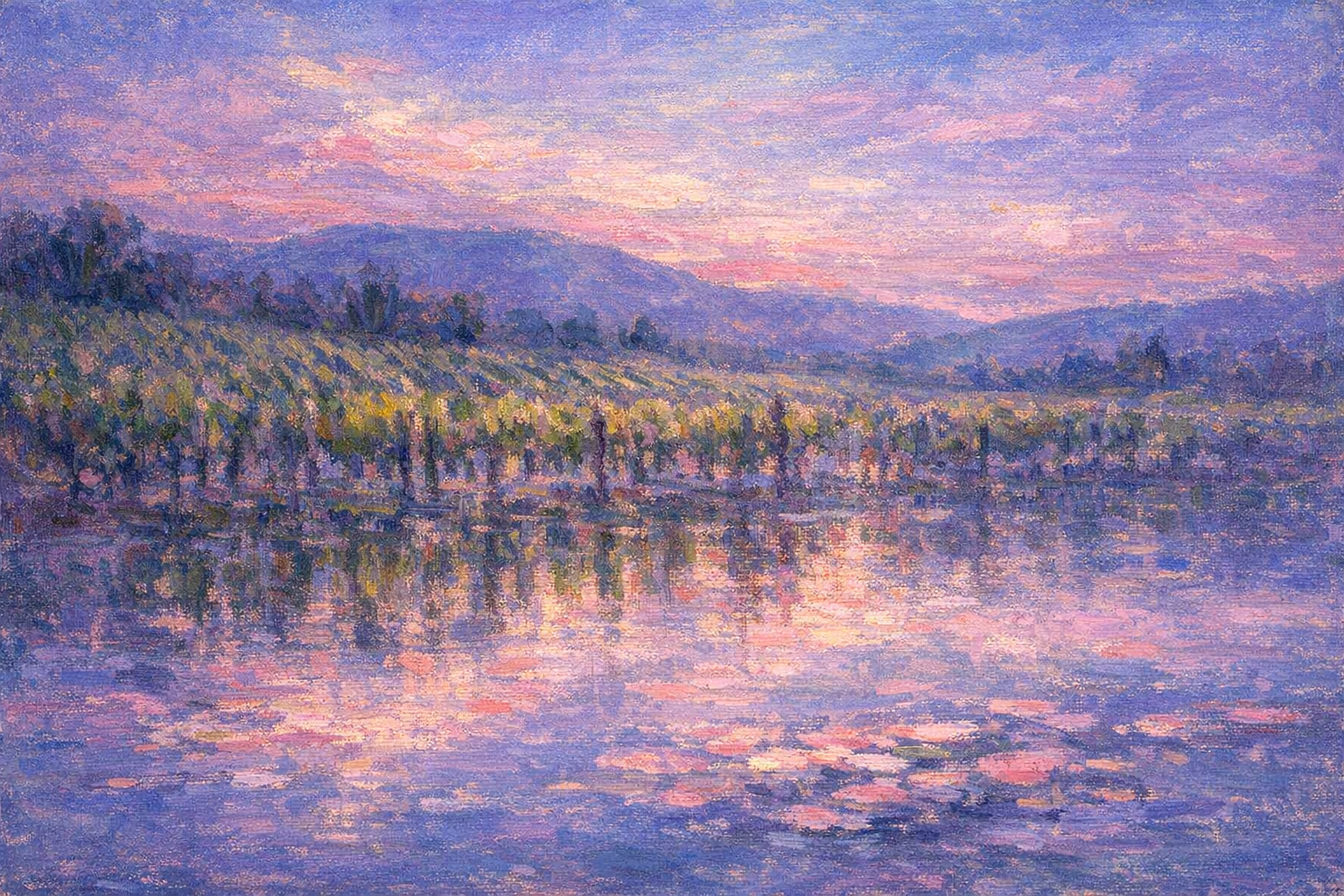 Monet at Twilight