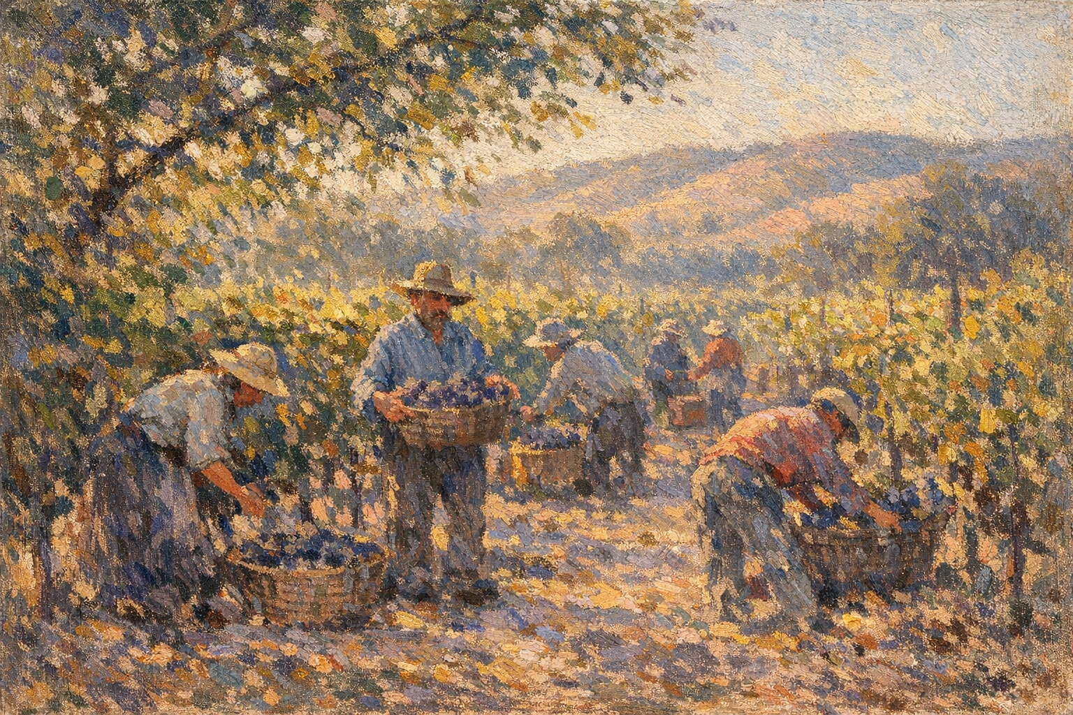 Pissarro Harvest
