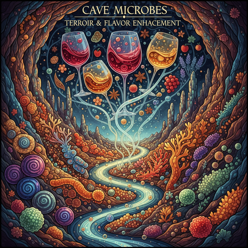 Microbial cultures found in cave environments